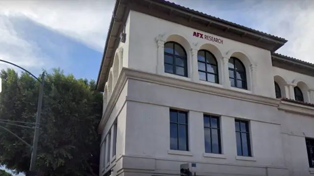 The AFX Research, LLC offices in San Luis Obispo, California